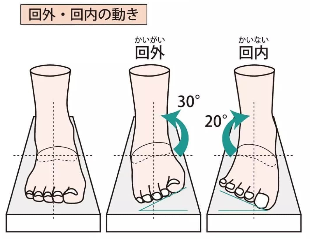 回内・回外の動き