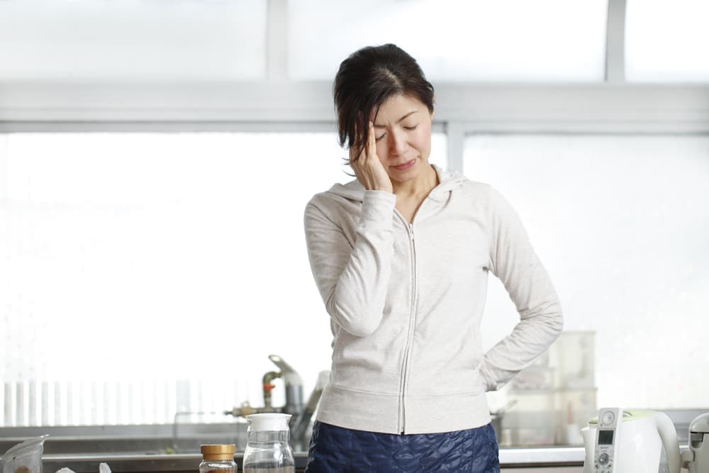 更年期障害の女性