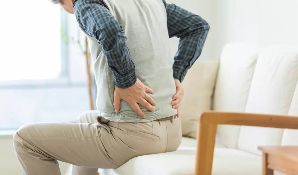 脊柱管狭窄症の高齢者