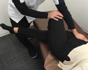 腰方形筋ストレッチ